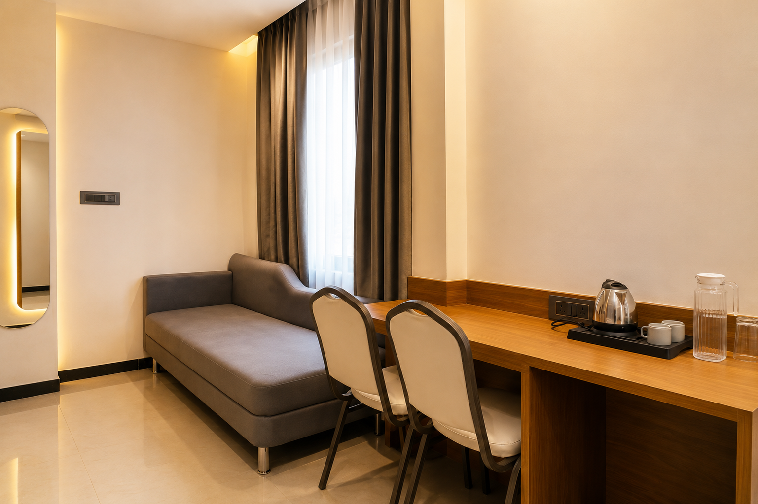 Executive Room with King Bed - The Moti Plaza